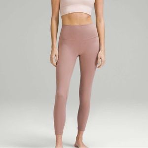 lululemon Align HR Pant 25” in Twilight Rose